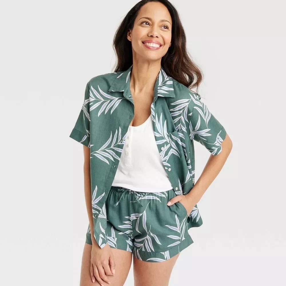 Stars Above Cotton Blend Pajama set